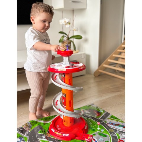 WOOPIE Tor Spirala Garaż dla Samochodzików 3 szt.