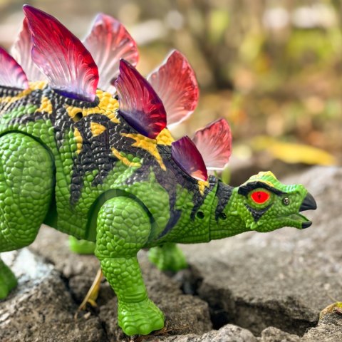 WOOPIE Dinozaur Zdalnie Sterowany RC Robot Stegozaur