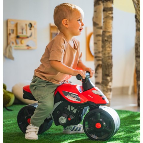 FALK Jeździk Racing Czerwony Szerokie Koła 1+