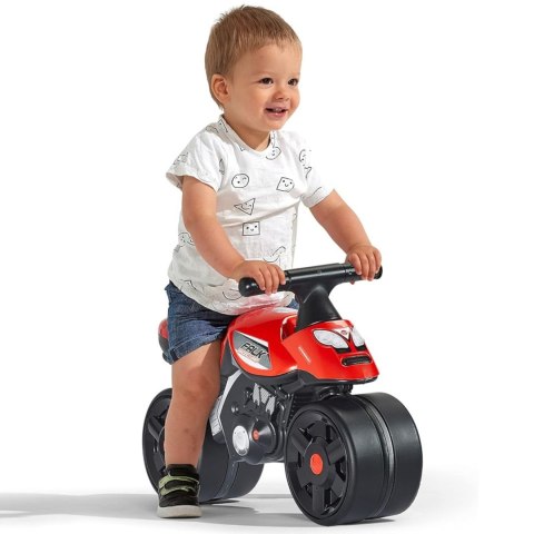 FALK Jeździk Racing Czerwony Szerokie Koła 1+