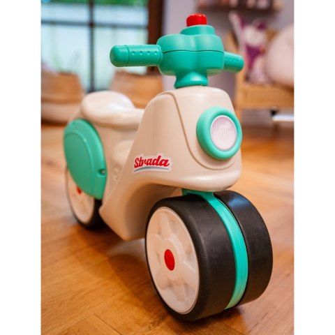 FALK Jeździk Scooter Strada Retro Ciche Opony od 1 Roku