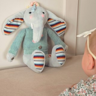 WOOPIE Interaktywny Słonik Przytulanka z Dźwiękiem i Światłem