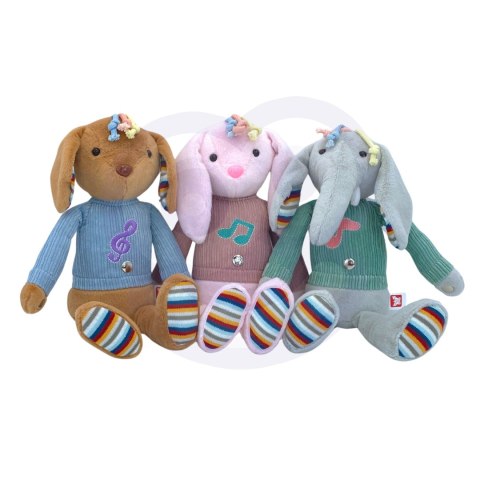 WOOPIE Interaktywny Słonik Przytulanka z Dźwiękiem i Światłem