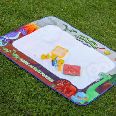 WOOPIE Magiczna Mata Wodna do Malowania XXL Pieczątki Cyferki 100x80 cm