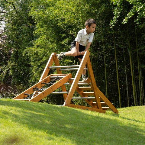 CLASSIC WORLD EDU Drewniany Plac Zabaw XL Zestaw Drabinka Montessori do Wspinaczki