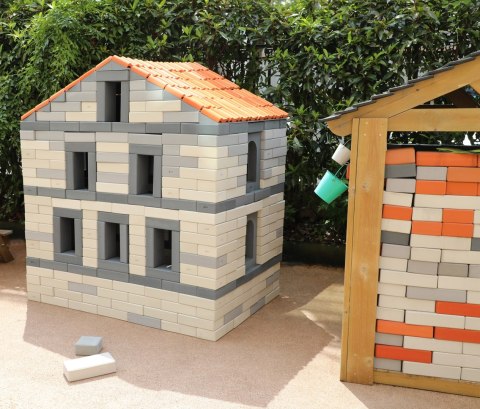 CLASSIC WORLD EDU Mega Klocki Konstrukcyjne Cegiełki EVA Miękkie do Budowania 90 el.