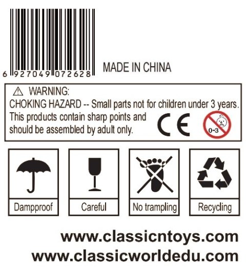 CLASSIC WORLD EDU Zestaw Konstrukcyjny XXL Droga Wody STEM