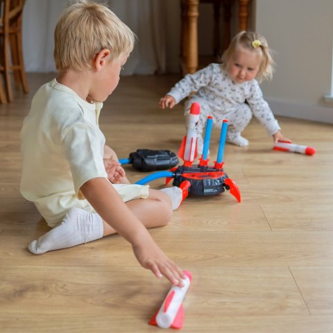 WOOPIE Wyrzutnia Rakiet Piankowych 6 szt.