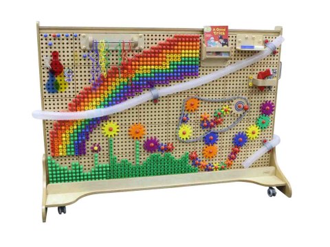 MASTERKIDZ Wolnostojąca Tablica Naukowa Kreatywna STEM 166 x 125