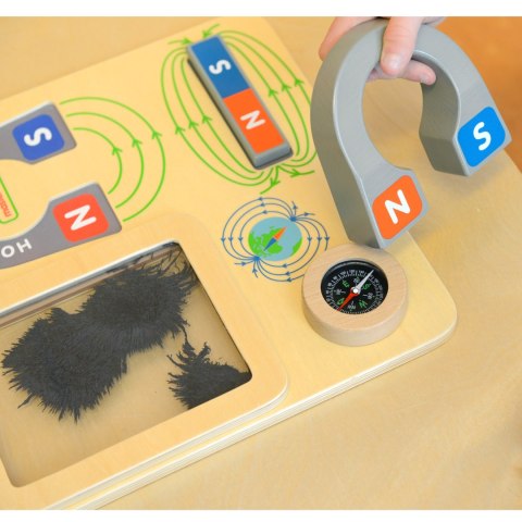 MASTERKIDZ Zabawa Magnetyczna Tablica Edukacyjna Kompas Montessori