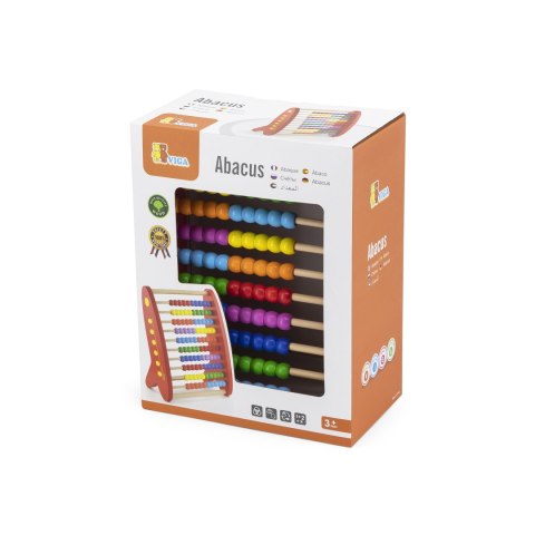 VIGA Drewniane Liczydło edukacyjne