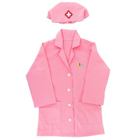 VIGA Strój Mundurek i Kapelusz Małej Pielęgniarki