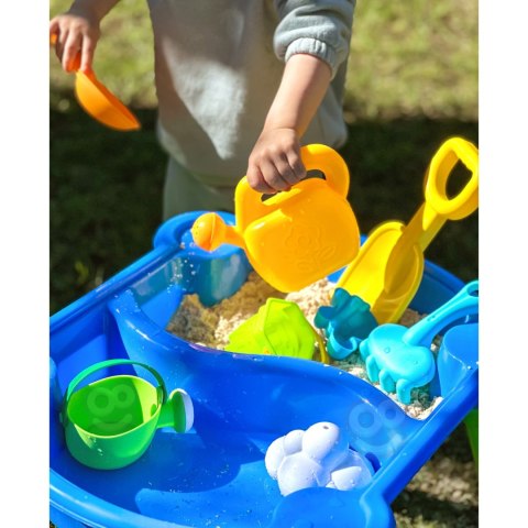 WOOPIE Stolik Wodny 2w1 Piaskownica 9 akc.