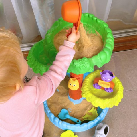 Stolik Wodny 2w1 Piaskownica Wesołe Drzewko 8 akc.