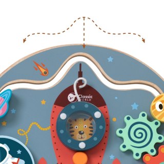 CLASSIC WORLD Tablica Manipulacyjna Wielofunkcyjna 6w1 Rakieta