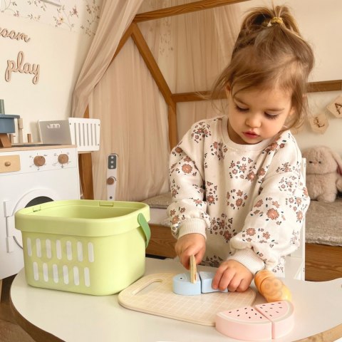 TOOKY TOY Drewniany Zestaw Żywność Warzywa Owoce