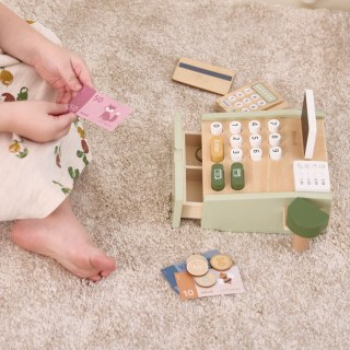 VIGA PolarB Drewniana Kasa Sklepowa Zielona