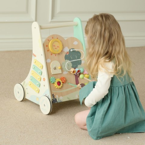 CLASSIC WORLD Drewniany Pchacz Multifunkcyjny 8w1 "Leśny Chodzik"