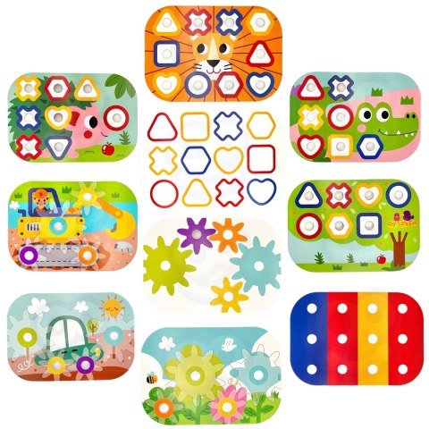 Konstrukcyjny BOX Motoryczny Montessori 12w1 FSC