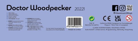 CLASSIC WORLD Magnetyczna Gra Zręcznościowa Złap Robaczka 16 el.