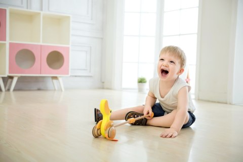 CLASSIC WORLD Pchacz Kaczuszka Drewniany Dla Dzieci