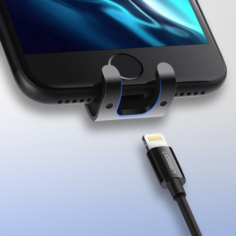 Uchwyt samochodowy grawitacyjny do smartfona na kratkę nawiewu - czarny