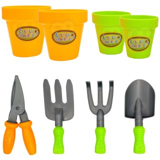 WOOPIE Taczka Ogrodowa Zestaw Małego Ogrodnika 13el.