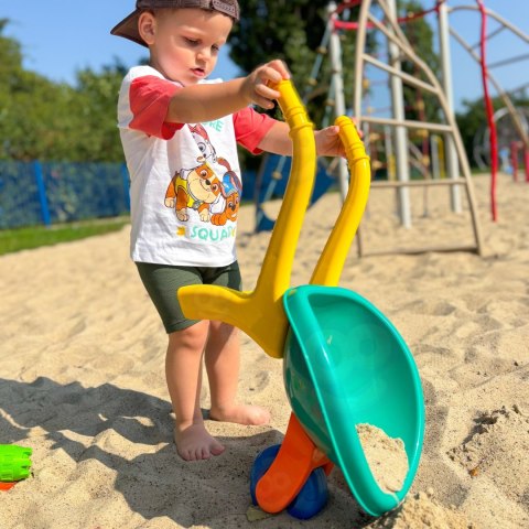 WOOPIE Taczka Ogrodowa Zestaw do Piasku 10 el.