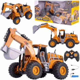 ZDALNIE STEROWANA KOPARKA RC SPYCHACZ POJAZD BUDOWLANY PILOT 613-2S