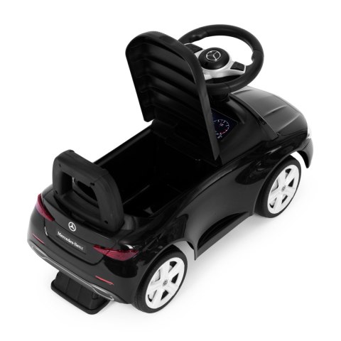 JEŹDZIK AUTKO MERCEDES C CLASS INTERAKTYWNA KIEROWNICA DŹWIĘKI CZARNY