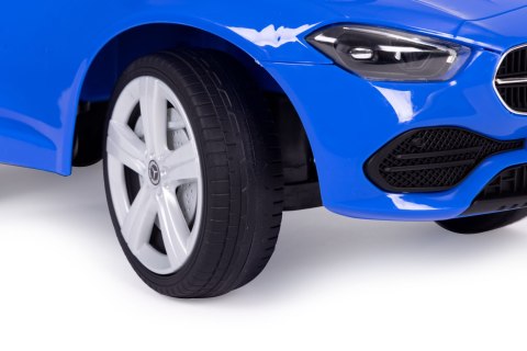 JEŹDZIK AUTKO MERCEDES C CLASS INTERAKTYWNA KIEROWNICA DŹWIĘKI NIEBIESKI