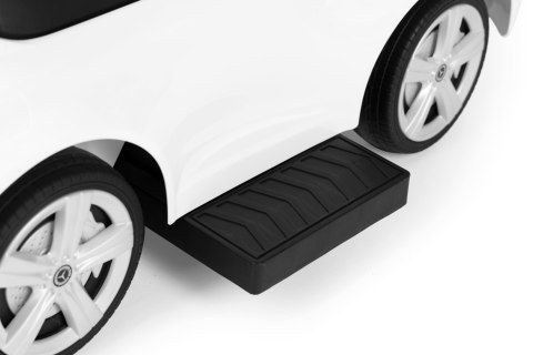 JEŹDZIK PCHACZ AUTKO MERCEDES C CLASS INTERAKTYWNA KIEROWNICA PROWADNIK BIAŁY