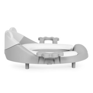 NAKŁADKA NA TOALETĘ DLA DZIECI UCHWYTY MIĘKKA PODUSZKA SZARA ECOTOYS