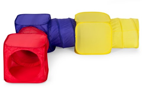 NAMIOTY DLA DZIECI SAMOROZKŁADALNE PLAC ZABAW 6 ELEMENTÓW TUNELE KOSTKI IPLAY