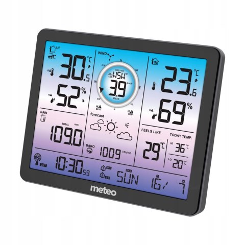 STACJA POGODOWA + MIERNIK WIATRU ORAZ OPADÓW