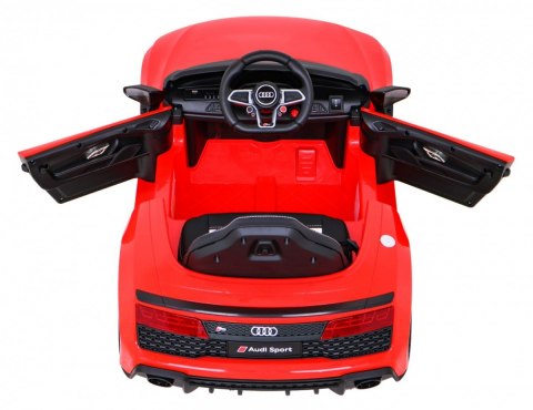 Audi R8 LIFT Samochodzik na akumulator Czerwony