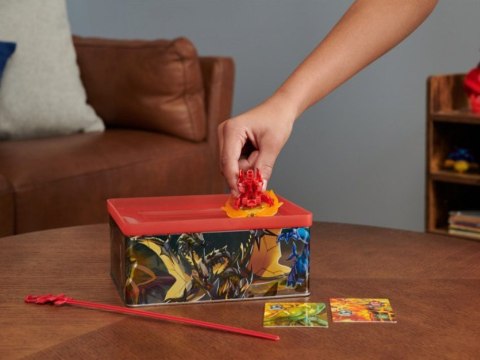 Bakugan-puszka kolekcjonerska z figurkami i kartami ZA5994