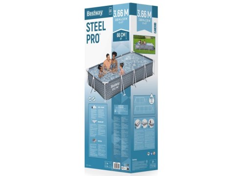 Bestway Basen STELAŻOWY 366x201x66cm 7w1 561FV