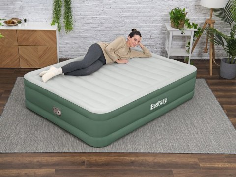 Bestway Dmuchany materac dwuosobowy samopompujący 203x152x46cm 69646