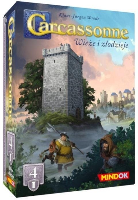 Carcassonne 4 Wieże i Złodzieje Edycja 3