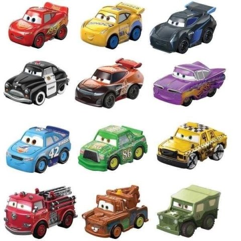 Cars. Mikroauto mix (36szt)