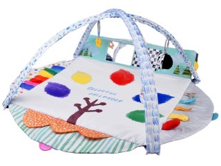 Duża Mata edukacyjna dla dziecka + Karty kontrastowe gryzaki zabawki ZA5911