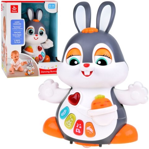 Interaktywny Tańczący Królik zabawka do raczkowania dla dziecka ZA5071