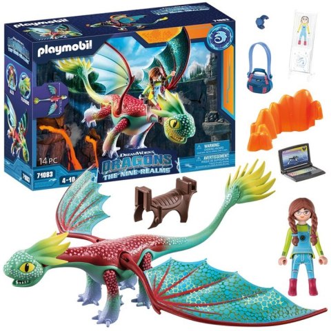 Klocki Playmobil 71083- Figurka smoka. Zestaw 14 elem. ZA5998