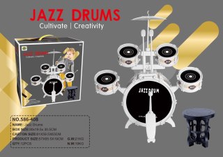 MEGA Zestaw Perkusja Biała