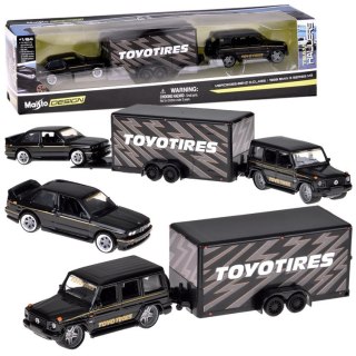 Maisto Licencjonowane Auta Metalowe Mercedes-Benz G 1988 i BMW M3 E30 ZA5960