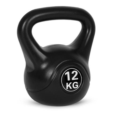 KETTLEBELL KETTLE 12 KG DO ĆWICZEŃ HANTLA KULA ODWAŻNIK OBCIĄŻENIE CIĘŻAR FITNESS MODERNHOME