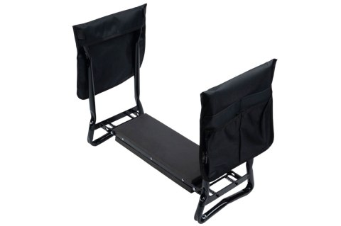 KLĘCZNIK STOŁEK SKŁADANY DO PRACY W OGRODZIE PAS NARZĘDZIOWY 2 PRZYBORNIKI