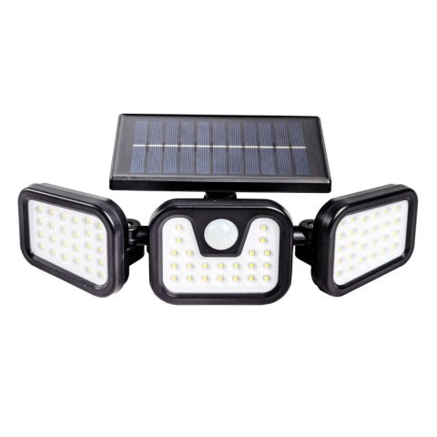 LAMPA SOLARNA OGRODOWA LED Z CZUJNIKIEM RUCHU 4 TRYBY