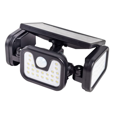 LAMPA SOLARNA OGRODOWA LED Z CZUJNIKIEM RUCHU 4 TRYBY